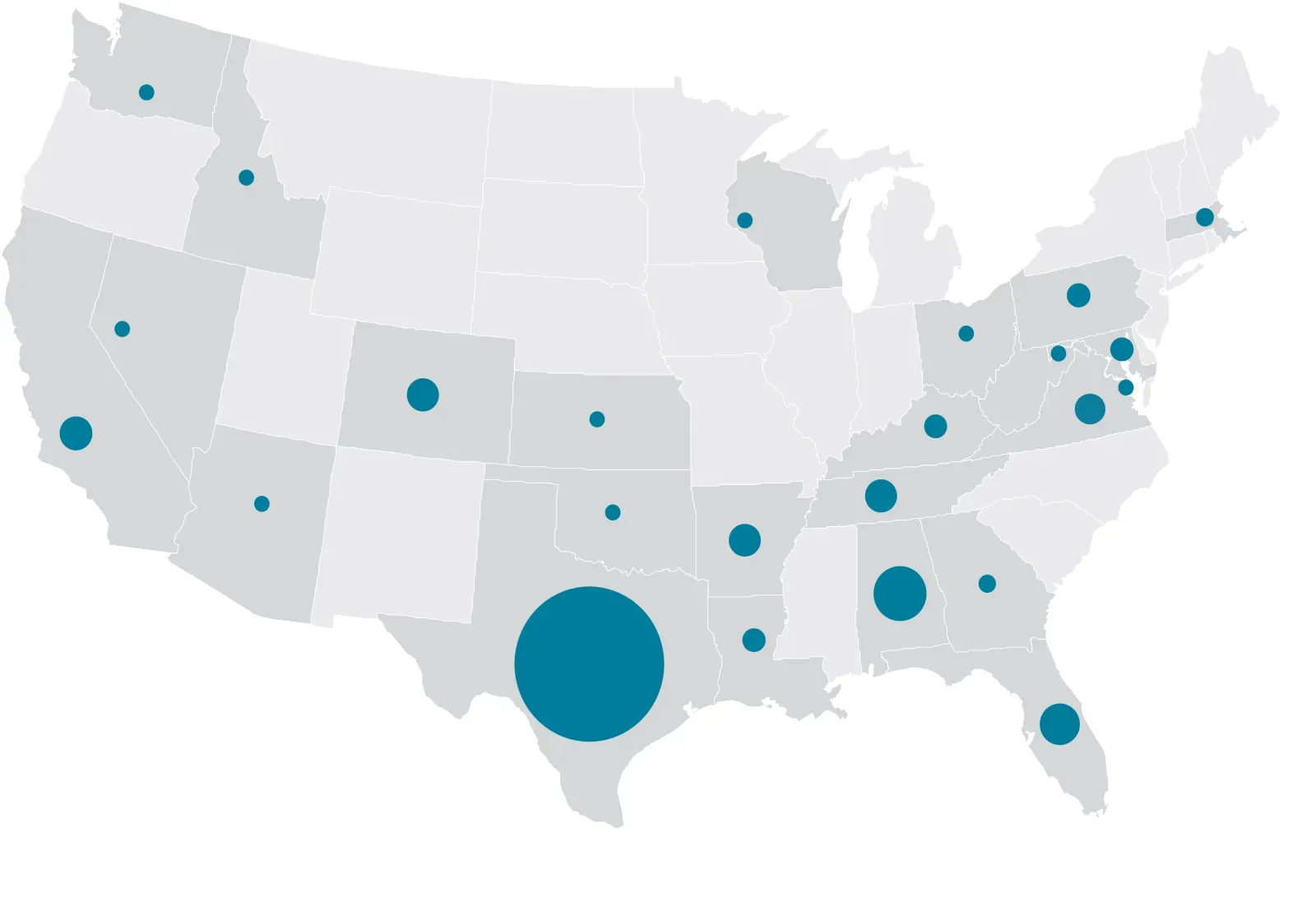 uteach national map 2023 image